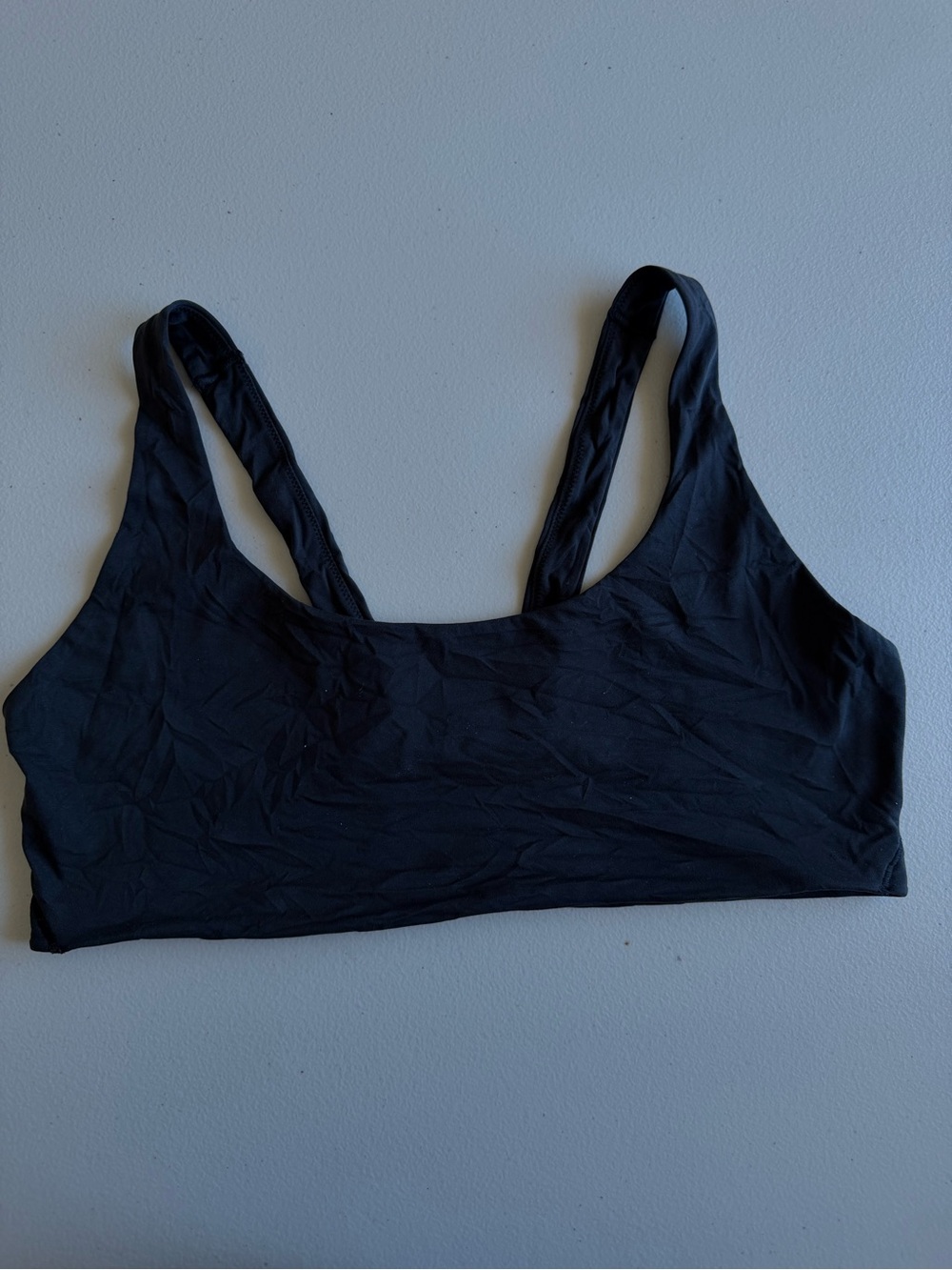 Lululemon Black Sports Bra / Athletic Crop Top